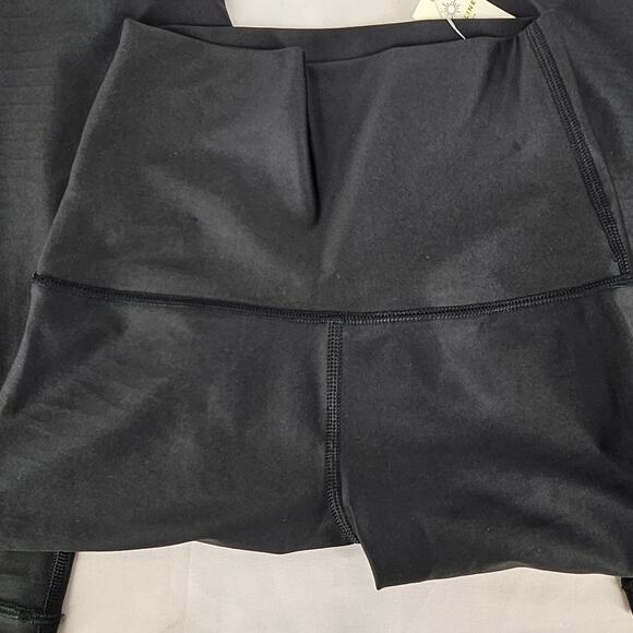 OFFLINE BY AERIE WOMEN'S BLACK HI-RISE 7/8 LEGGINGS STRETCH COMFORT - SIZE SMALL - Picture 6 of 11